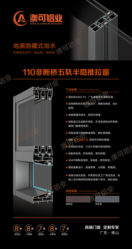110非断桥五轨半隐系列